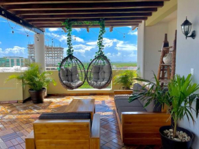 Hermoso Penthouse Rooftop con alberca